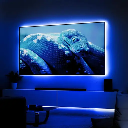 Світлодіодна стрічка Tayire 2 м USB 5 В, синя, 960 світлодіодів, димована COB-стрічка, CRI90+ 4 мм, світлодіодне підсвічування - фото 6