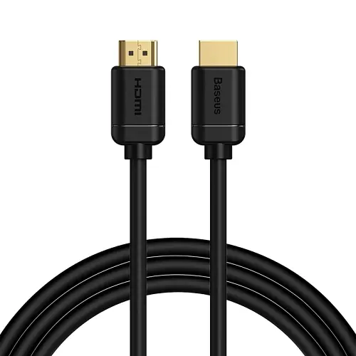 Кабель Baseus high definition Series HDMI To HDMI Adapter Cable 2m Black - фото 1