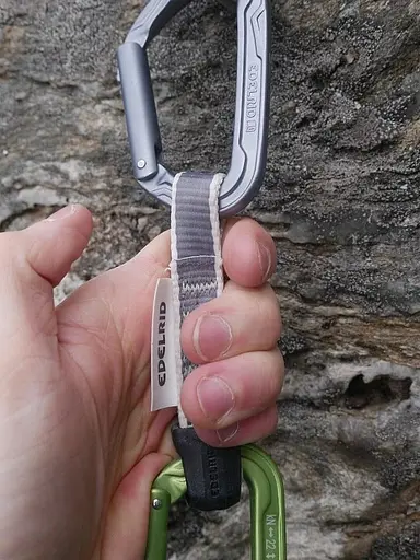 Карабін Edelrid Pure Straight III Slate Grey (1017-737750006630) - фото 2