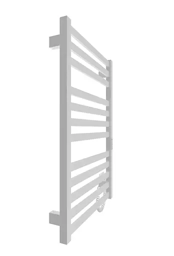 Электрический полотенцесушитель HF Oxford 770x530 white matte 6.1.0201.06.WM, Белый матовый, универсальное (коннектор), Электронный - фото 3