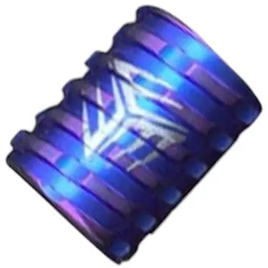 Титановая фиолетовая бусина Weknife A-02B