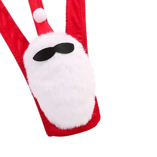 Чоловіче святкове боді Санта M/XL Червоний K000834 - фото 5