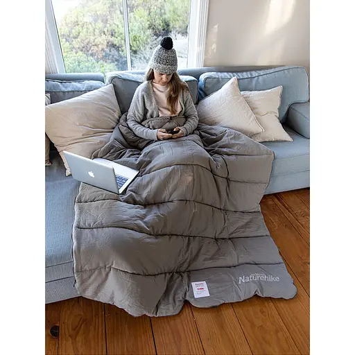 Спальный мешок Naturehike M180 CNK2350WS023 (220х80см) Правый (Светло-зеленый) - фото 8