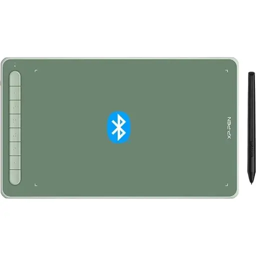 Графический планшет XP-Pen Deco LW green, 10X6", 5080 LPI, 8192 levels, Bluetooth 5.0