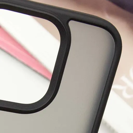 Чохол Epik TPU+PC Metal Buttons для Apple iPhone 16 Pro Max 6.9 Чорний - фото 6