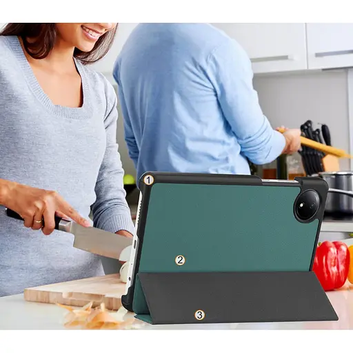 Чохол до планшета BeCover Smart Case Xiaomi Redmi Pad SE 8.7" Dark Green (711906) - фото 6