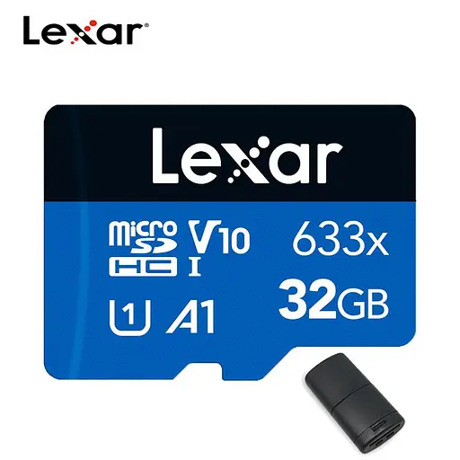 Карта памяти Lexar 633x microSD 32 GB высокоскоростная - фото 3