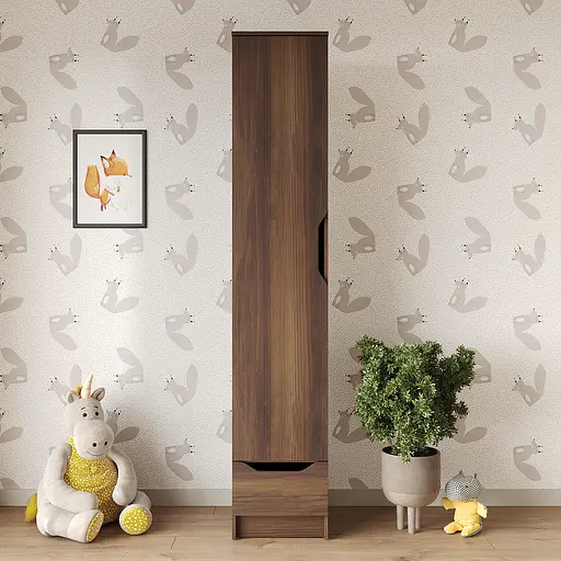 Пенал закритий 1Д1Ш Лілу 40x40x210 см Дуб бурштиновий (MBS-1388) - фото 2