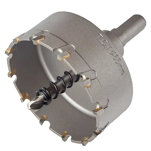 Свердло корончате Alloid Building Tools твердосплавне по металу 65 мм (TS-10065) - фото 1