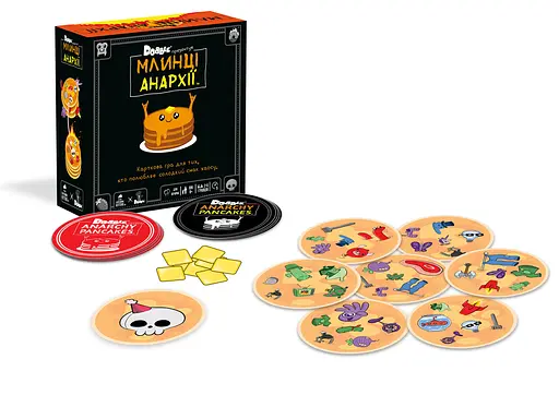 Млинці анархії Dobble Rozum - Настільна гра (R060UA) - фото 3