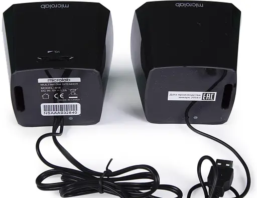 Акустическая система Microlab 2.0 B-16 Black (B-16) - фото 3
