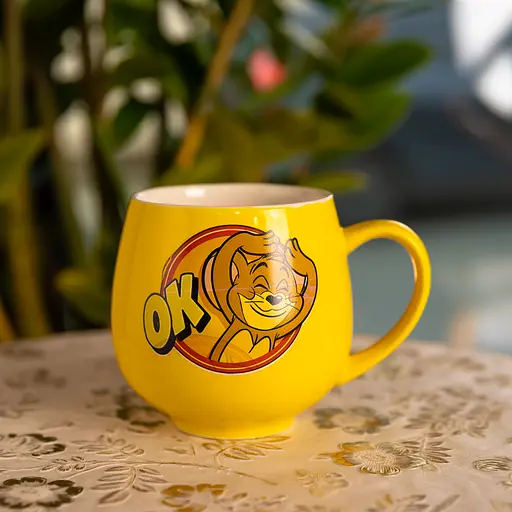 Чашка фарфоровая Tom and Jerry OK 400 мл FM-13OK - фото 2