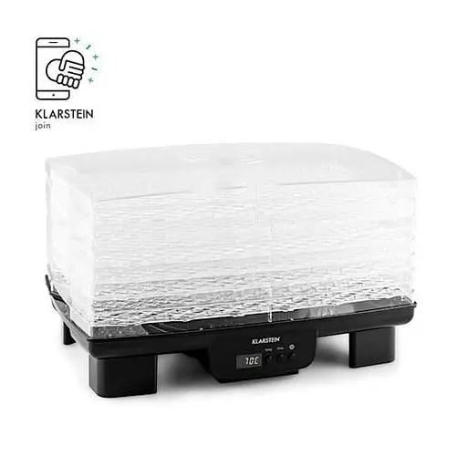 Дегидратор Klarstein Bananarama 550W 6 уровней (10027831) - фото 4