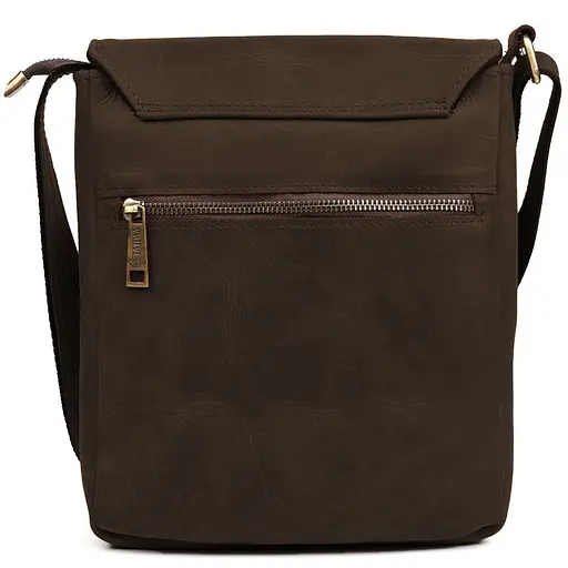 Шкіряна чоловіча сумка TARWA 22х25,5х4 см nsa0001157 - фото 4