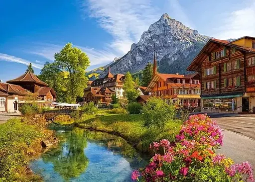 Пазл Castorland puzzle Кандерштег, Швейцарія, 500 ел. (B-52363) - фото 2