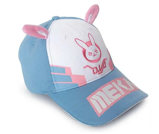Кепка бейсболка Rabbit Overwatch Dva Pink Rabbit Plush Овервотч Розовый Кролик BC OV R - фото 5