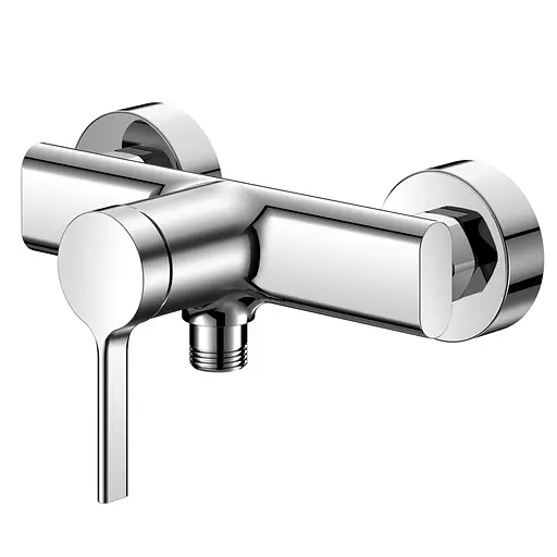 Змішувач для душу TOPAZ MODERNO TMD-33701-H78A хромований з лійкою та шлангом для ванної кімнати