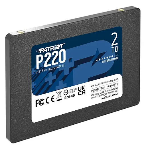 SSD-накопитель Patriot P220 2 ТБ (P220S2TB25) - фото 5