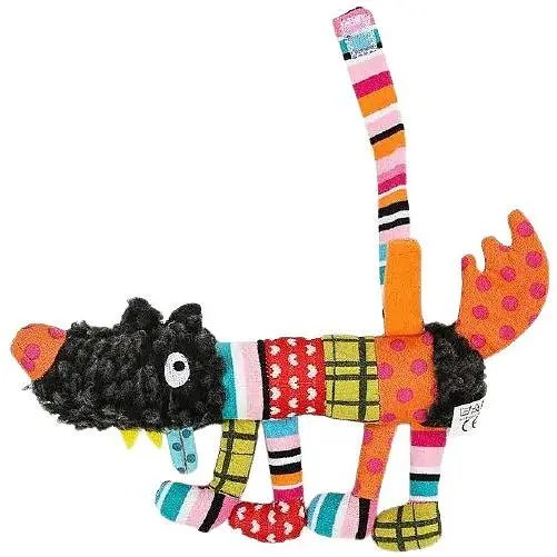 М’яка підвісна іграшка Ebulobo Вовк 20 см (E10047) - фото 2