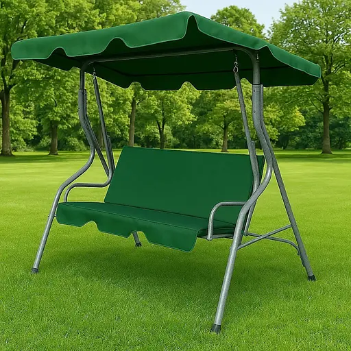 Гойдалка Leobro з подушками на 3 особи Relax Green - фото 1