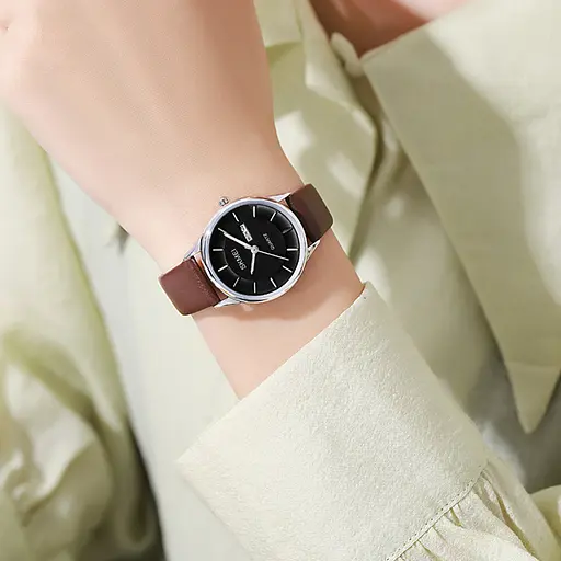 Наручний годинник жіночий 2251SIBN Silver-Brown Skmei acs0030110 - фото 3