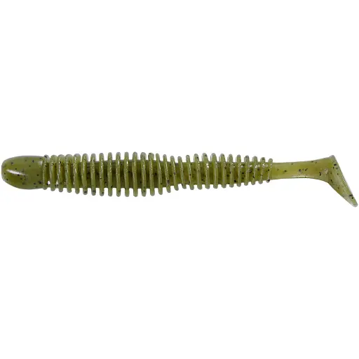 Силикон Reins Bubbling Shad 4" 001 Watermelon Seed (8 шт/уп)
