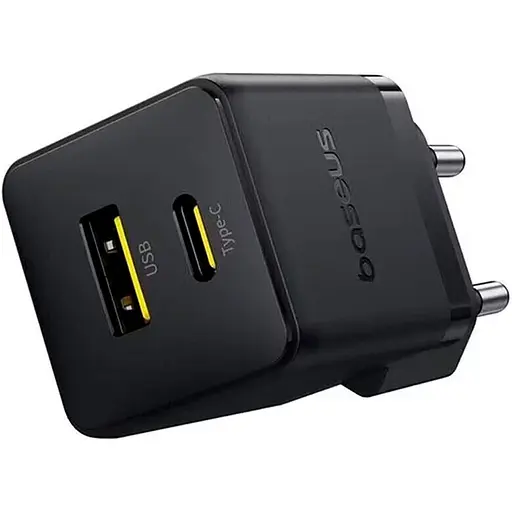 Мережевий зарядний пристрій Baseus Palm Fast Charger 30W Cluster Black (P1011160A113-00) [139989] - фото 2