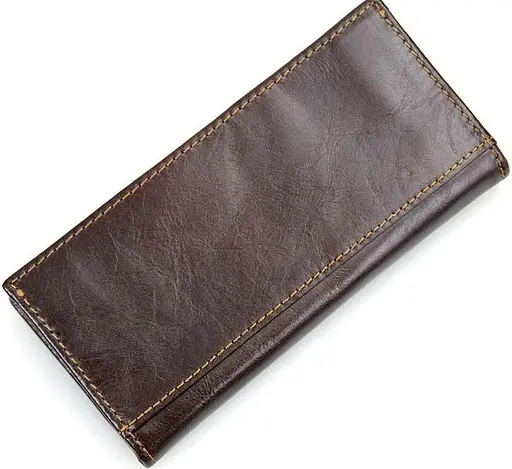 Мужской кожаный кошелек Vintage 8х16.5 см acs0015722 - фото 2