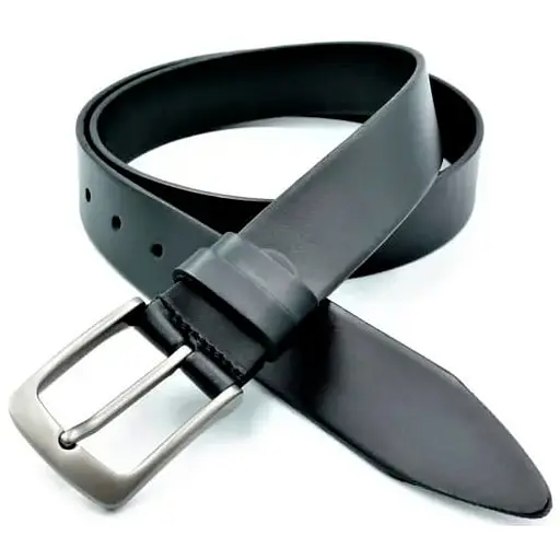 Ремінь шкіряний Weatro чоловічий 3,3х105-125 см acs0027254 - фото 1
