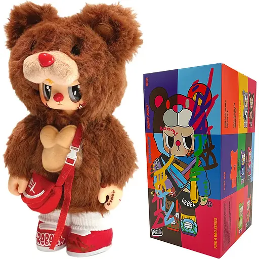 Колекційна іграшка Pop Top Find A Bag Rebel Bear Кул бой (CSRB005) - фото 1