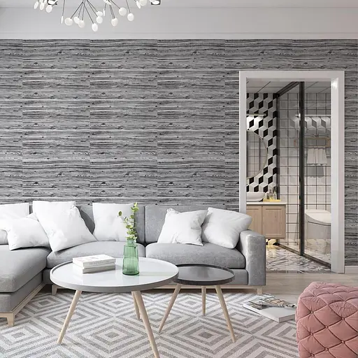 Самоклеющаяся 3D панель 19600x700x3мм Дерево Зебра SW-00001475 - фото 6