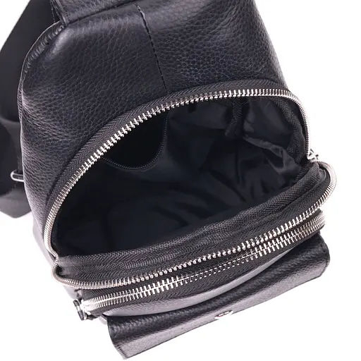 Чоловіча шкіряна сумка Vintage 17х30х9,5 см sum0022419 - фото 4