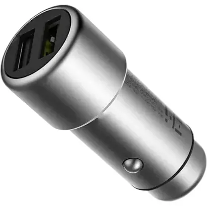 Автомобільний зарядний пристрій ZMI 18W QC3.0 silver - фото 1