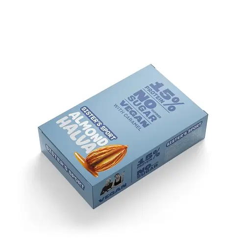 Батончик Sister's Sport Protein Halva, 10*40 грам - мигдаль та карамеллю 000313970 - фото 2