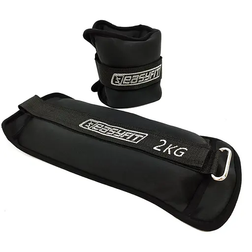 Обтяжувачі для ніг та рук з металом EasyFit MYAKI по 2 кг (пара) (EF-AWTN-200) - фото 1