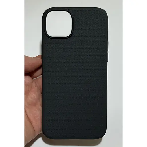 Оригинальный противоударный чехол Spigen Liquid Air Armor для iPhone 15 Plus/14 Plus Abyss Green ACS06652 - фото 4