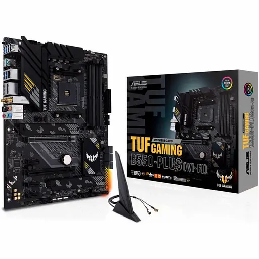 Материнская плата ASUS TUF Gaming B550-PLUS WIFI II (TUF GAMING B550-PLUS WIFI II) (Socket AM4, AMD B550, ATX) - фото 3