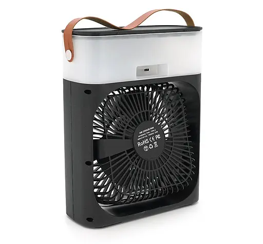 Портативный вентилятор Voltronic YT1712, увлажнение, подсветка, Air Cooler Fan Mix Color - фото 3