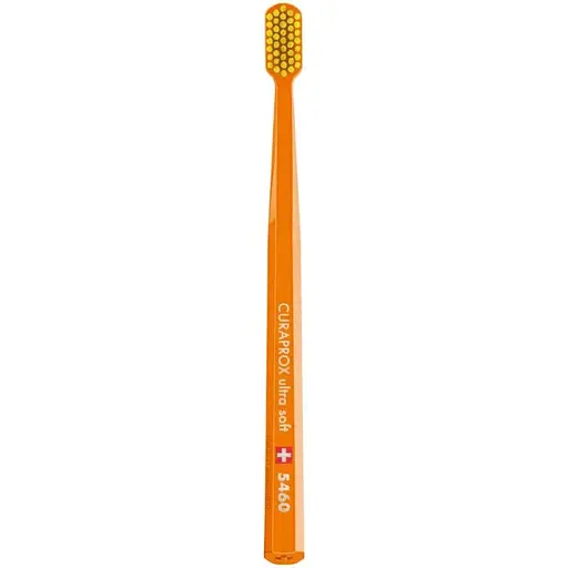 Зубна щітка Curaprox Ultra Soft 5460 помаранчева з жовтим