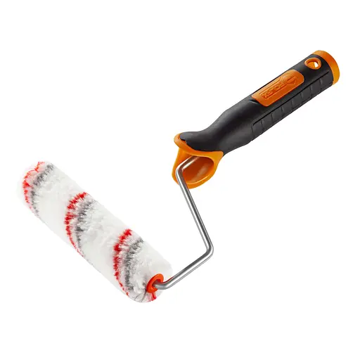 Валик "Мультиколор" 150х15 мм з ручкою Преміум Polax (770-47) - фото 1