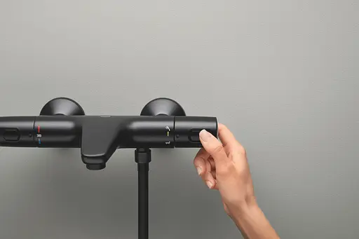 Термостат для ванни Grohe QuickFix Precision Trend 1022162432 Чорний матовий - фото 7