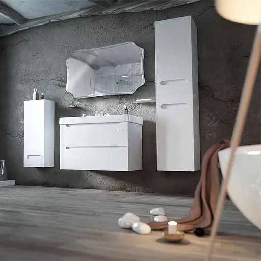 Полупенал Sanwerk Slim "Эра Air" 35 белый MV0000424 правый, Белый - фото 2