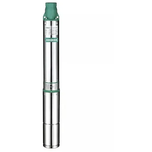 Скважинный насос SHIMGE 4SE(m) 2/8T-0.37 кВт, Н 58(38)м, Q 55(40)л/мин, Ø96 мм + кабель 30 м - фото 1