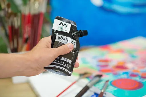 Акриловая краска Sennelier Abstract, 120 мл, Умбра натуральная (Raw Umber) - фото 4