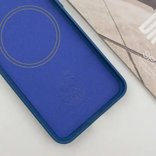 Чохол Silicone Cover Lakshmi Full Camera (AA) with MagFit для Google Pixel 8 Pro Синій / Navy blue - фото 3