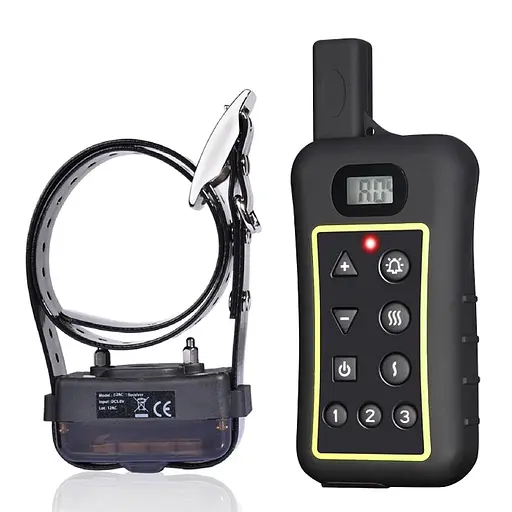 Дресувальний нашийник для великих собак + антигавкіт 2в1 Trainertec PTS1200 водонепроникний до 1200 метрів (100910)