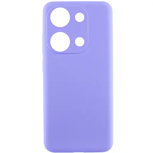 Чехол Lakshmi Silicone Cover Full Camera AAA для Xiaomi Redmi Note 13 4G Сиреневый/Dasheen