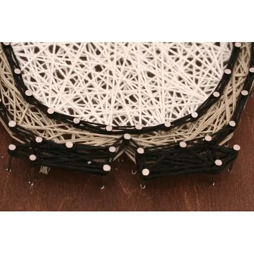 Набор стринг-арт «Тоторо» ABC-025 деревянная основа - фото 2