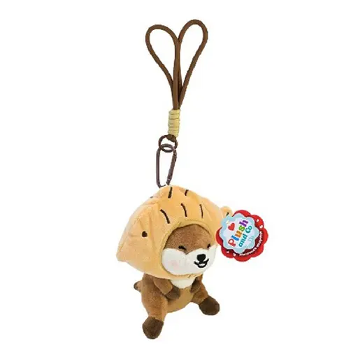 Мягкая игрушка-брелок "Выдреныш" Plush and Co PLC25004-3, 14х10х12 см - фото 1