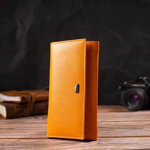 Жіночий шкіряний гаманець Canpellini 17.8х9х1 см acs0025577 - фото 5